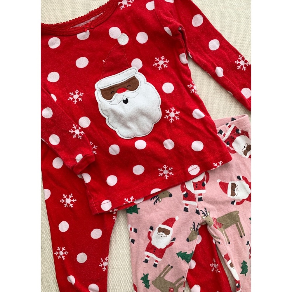 Baby Toddler Christmas Santa Pajamas - 18 month - 1 top/2 pants